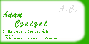 adam czeizel business card